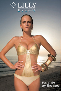 Lilly Beach Swimwear 2009 catalog cover Lilly Beach Swimwear 2009 catalog cover